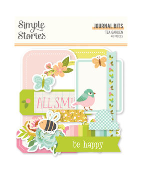 Simple Stories Tea Garden Journal Bits & Pieces (24119)