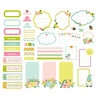 Simple Stories Tea Garden Journal Bits & Pieces (24119)