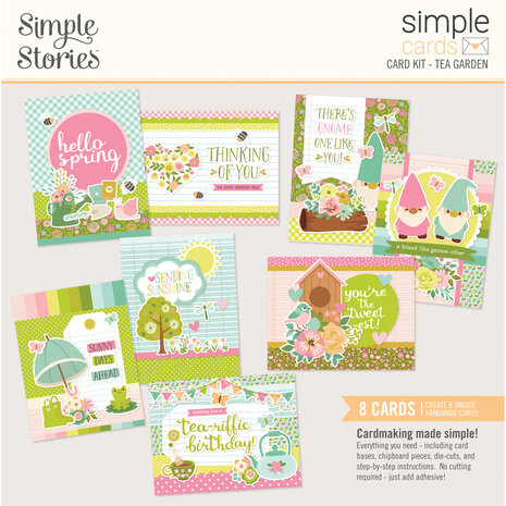 Simple Stories Tea Garden Simple Cards Kit (24125) (OUTLET)