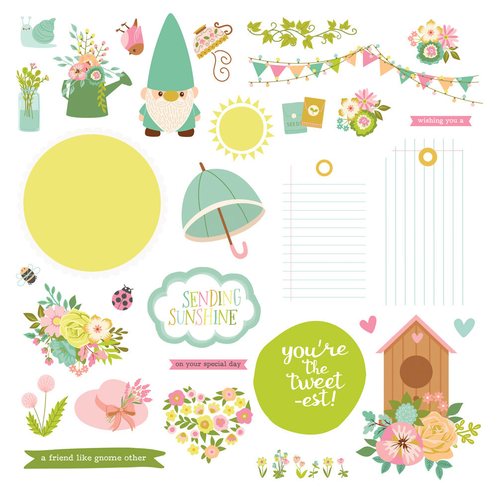 Simple Stories Tea Garden Simple Cards Kit (24125) (OUTLET)