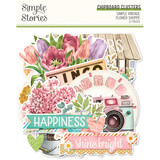 Simple Stories Simple Vintage Flower Shoppe Chipboard Clusters (24227)