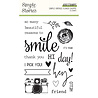 Simple Stories Simple Vintage Flower Shoppe Clear Stamps (24220)