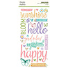 Simple Stories Simple Vintage Flower Shoppe Foam Stickers (24228)