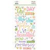 Simple Stories Simple Vintage Flower Shoppe Foam Stickers (24228)