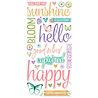 Simple Stories Simple Vintage Flower Shoppe Foam Stickers (24228)