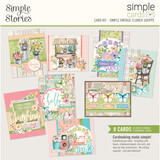 Simple Stories Simple Vintage Flower Shoppe Simple Cards Kit (24233)