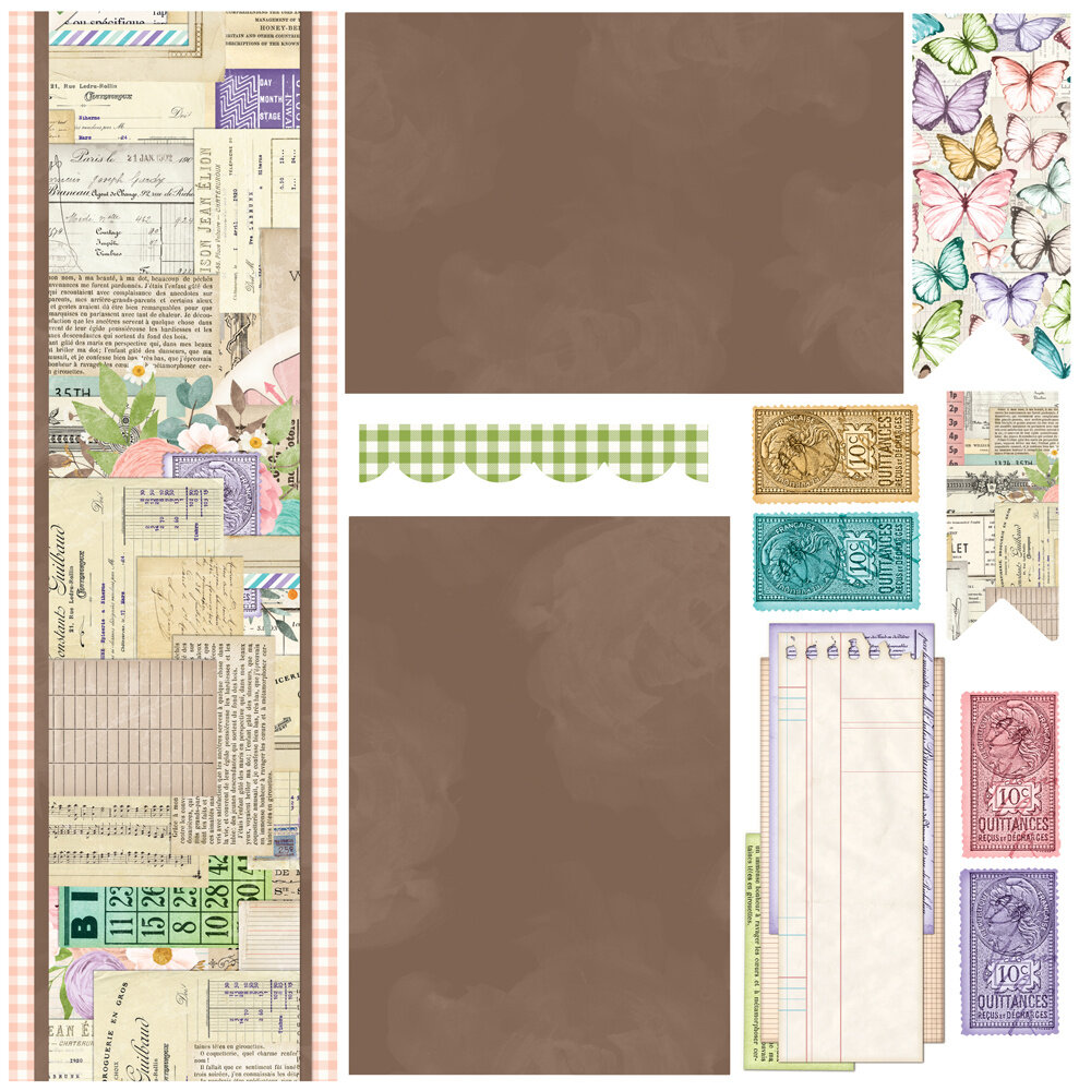 Simple Stories Simple Vintage Flower Shoppe Simple Pages Kit (24234)