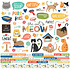 Fur Baby Cat Cardstock Stickers (24014) (OUTLET)