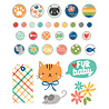 Simple Stories Fur Baby Cat Decorative Brads (24023) Simple Stories Fur Baby Cat Decorative Brads (24023)