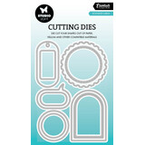 Studio Light Rounded Labels Essentials Cutting Die (SL-ES-CD980) (DISCONTINUED)