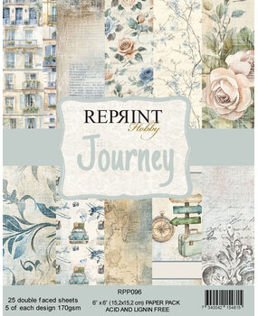 Reprint Journey 6x6 Inch Paper Pack (RPP102) Reprint Journey 6x6 Inch Paper Pack (RPP102)
