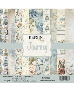 Reprint Journey 8x8 Inch Paper Pack (RPM063) Reprint Journey 8x8 Inch Paper Pack (RPM063)