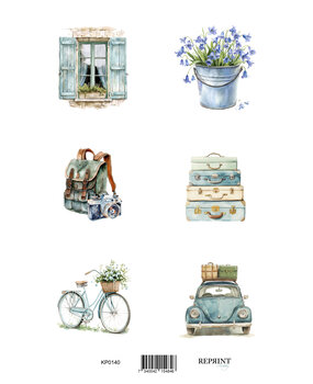 Reprint Journey A4 Cutouts (KPA4106) Reprint Journey A4 Cutouts (KPA4106)