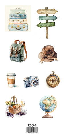 Reprint Journey 10x20cm Stickers (RS004) Reprint Journey 10x20cm Stickers (RS004)