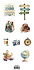 Journey 10x20cm Stickers (RS004) Journey 10x20cm Stickers (RS004)