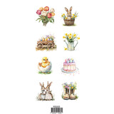 Reprint Hello Easter 10x20cm Stickers (RS005)