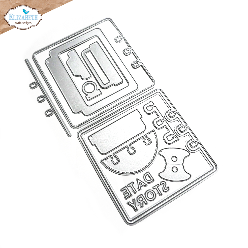 Elizabeth Craft Designs Card Lab Die Planner Cards 1 (2223) Elizabeth Craft Designs Card Lab Die Planner Cards 1 (2223)