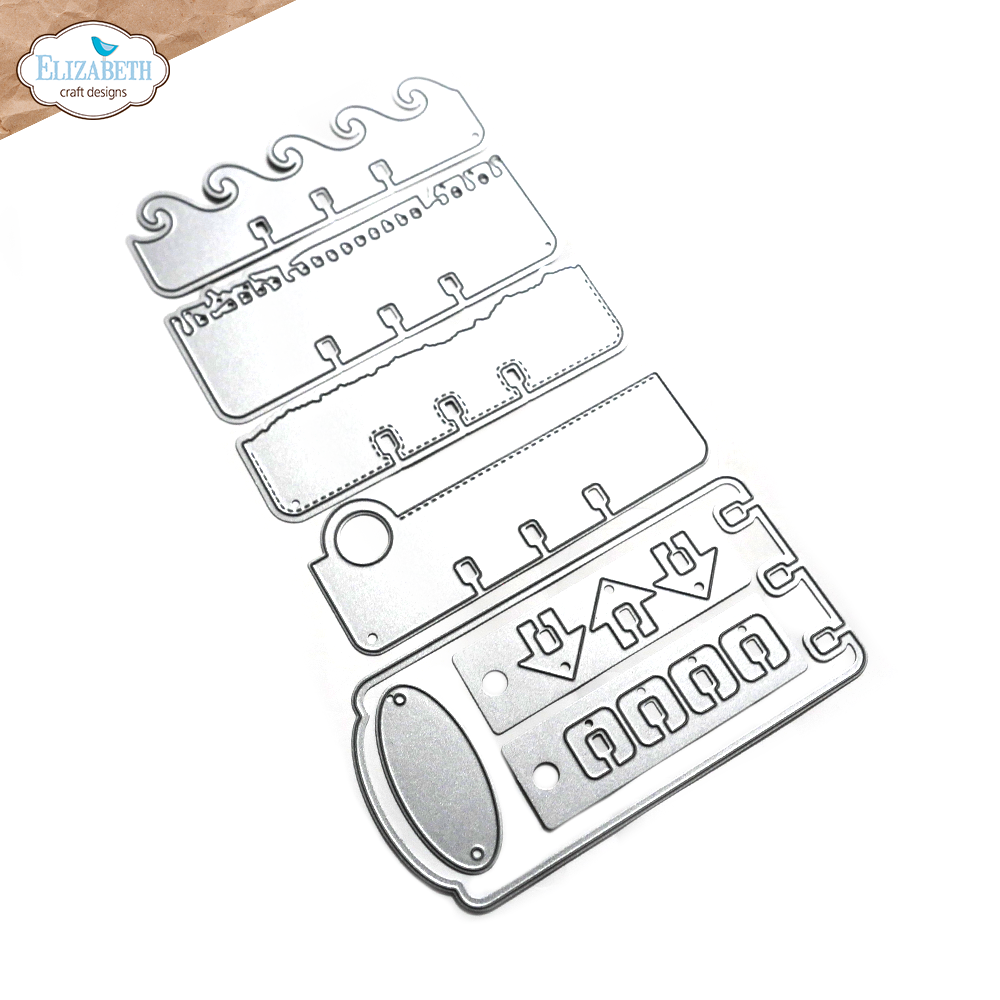 Elizabeth Craft Designs Card Lab Die Planner Cards 5 (2227)