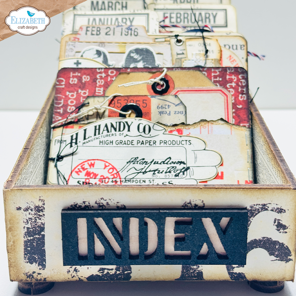 Elizabeth Craft Designs Card Lab Planner Card Box (W0001) Elizabeth Craft Designs Card Lab Planner Card Box (W0001)