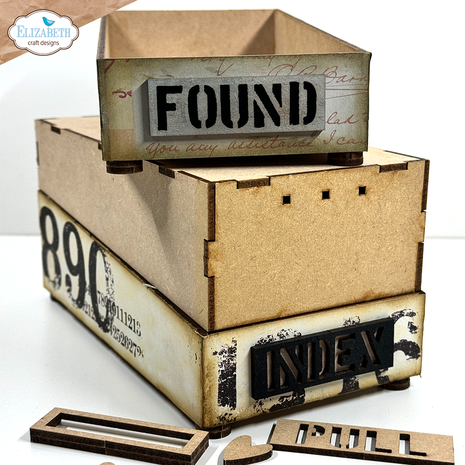 Elizabeth Craft Designs Card Lab Planner Card Box (W0001) Elizabeth Craft Designs Card Lab Planner Card Box (W0001)