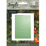 Crafter's Companion Royal Jungle 3D Embossing Folder Crocodile Print (S-RJ-3D-EF4-CRPR)