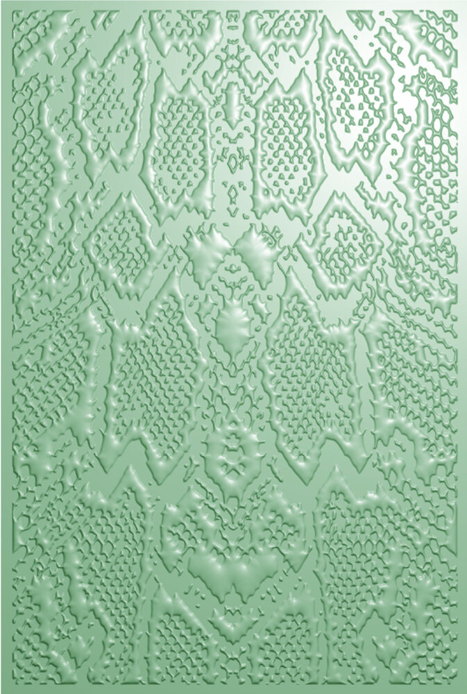 Crafter's Companion Royal Jungle 3D Embossing Folder Snake Print (S-RJ-3D-EF4-SNPR) Crafter's Companion Royal Jungle 3D Embossing Folder Snake Print (S-RJ-3D-EF4-SNPR)