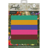 Crafter's Companion Royal Jungle A4 Luxury Linen Card Pack (S-RJ-LINEN-A4)
