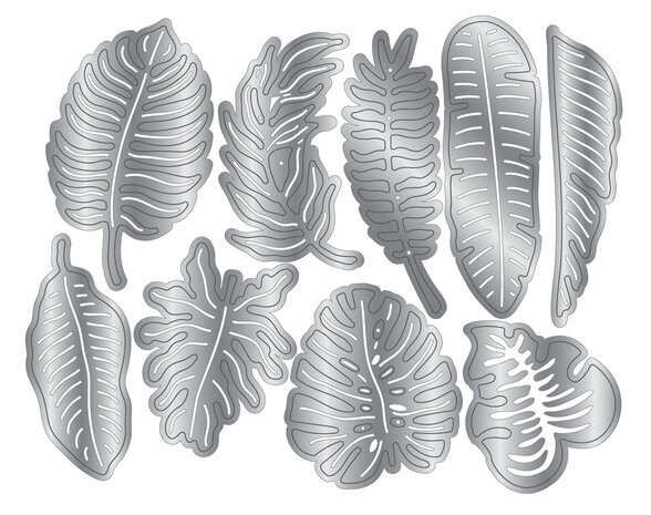 Crafter's Companion Royal Jungle Metal Dies Jungle Foliage (S-RJ-MD-JUFO)
