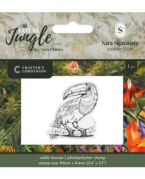 Crafter's Companion Royal Jungle Photopolymer Stamp Noble Toucan (S-RJ-STP-NOTO)