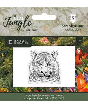 Crafter's Companion Royal Jungle Photopolymer Stamp Regal Tiger (S-RJ-STP-RETI)