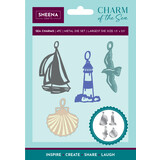 Crafter's Companion Charm of the Sea Metal Die Sea Charms  (SD-COTS-MD-SECH)