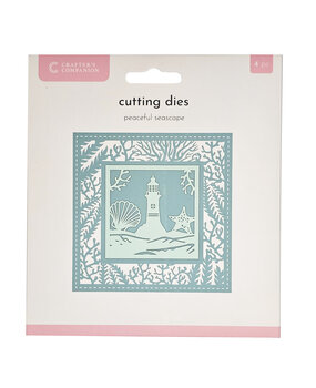 Crafter's Companion Fancy Frame Metal Die Create-a-Card Peaceful Seascape (CC-MD-CAD-PESE) Crafter's Companion Fancy Frame Metal Die Create-a-Card Peaceful Seascape (CC-MD-CAD-PESE)