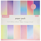 Crafter's Companion Ombre 12x12 Inch Paper Pad (CC-PAD12-OMBRE)
