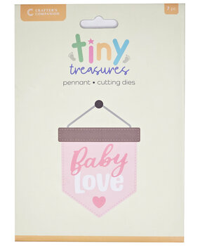 Crafter's Companion Tiny Treasures Collection Metal Die Pennant (CC-TT-MD-PEN)