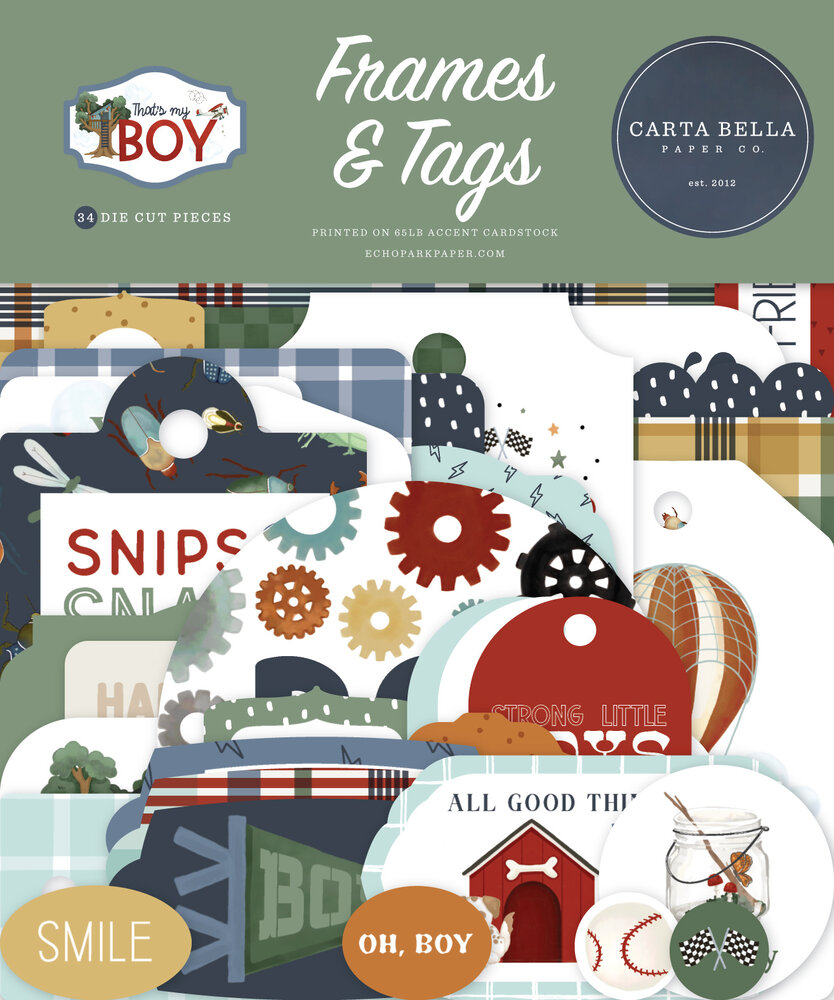 Carta Bella That's My Boy Mega Bundle (CBB419050)