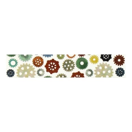 Carta Bella That's My Boy Washi Tape Grinding Gears (CBB419038)