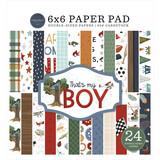 Carta Bella That's My Boy 6x6 Inch Paper Pad (CBB419023)