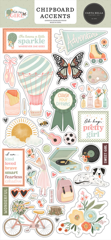 Carta Bella That's My Girl Mega Bundle (CBG418050)