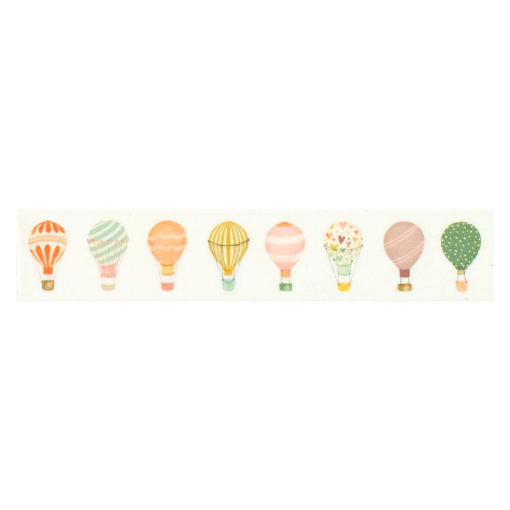 Carta Bella That's My Girl Washi Tape Darling Hot Air Balloons (CBG418038)