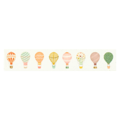 Carta Bella That's My Girl Washi Tape Darling Hot Air Balloons (CBG418038)