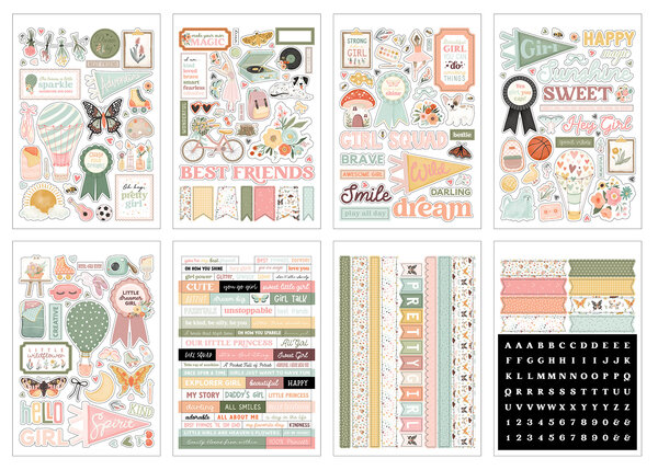 Carta Bella That's My Girl Sticker Book (CBG418029)