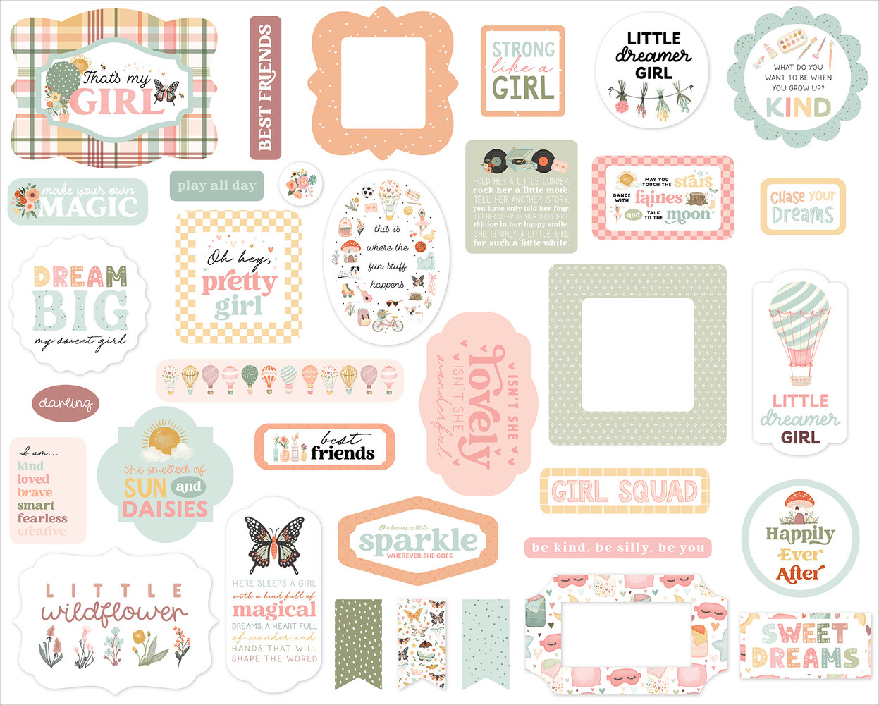 Carta Bella That's My Girl Ephemera (CBG418024) Carta Bella That's My Girl Ephemera (CBG418024)