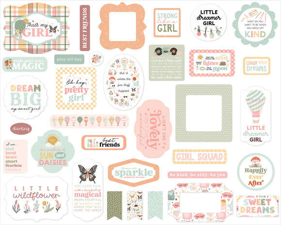 Carta Bella That's My Girl Ephemera (CBG418024) Carta Bella That's My Girl Ephemera (CBG418024)