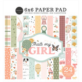 Carta Bella That's My Girl 6x6 Inch Paper Pad (CBG418023)