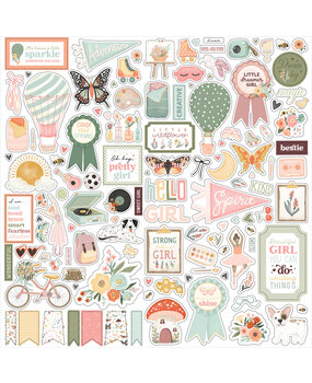 Carta Bella That's My Girl Element Sticker (CBG418014)