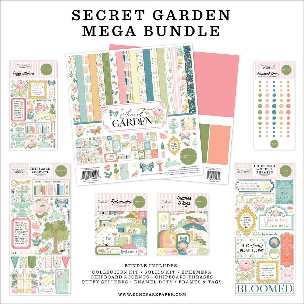 Carta Bella Secret Garden Mega Bundle (CBGD421050)