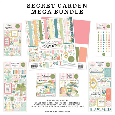 Carta Bella Secret Garden Mega Bundle (CBGD421050)