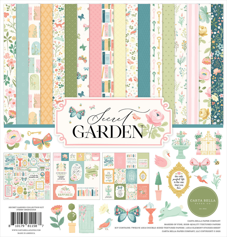 Carta Bella Secret Garden Mega Bundle (CBGD421050)