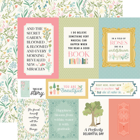 Carta Bella Secret Garden 12x12 Inch Collection Kit (CBGD421016) Carta Bella Secret Garden 12x12 Inch Collection Kit (CBGD421016)
