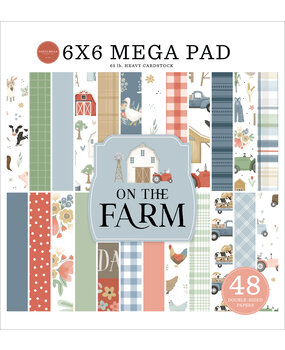 Carta Bella On The Farm 6x6 Inch Cardmakers Mega Pad (CBOTF422031)